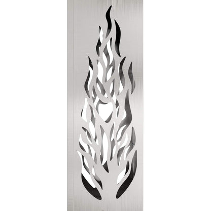 Solar LED Pathway Light 2 pcs Silver Stainless Steel