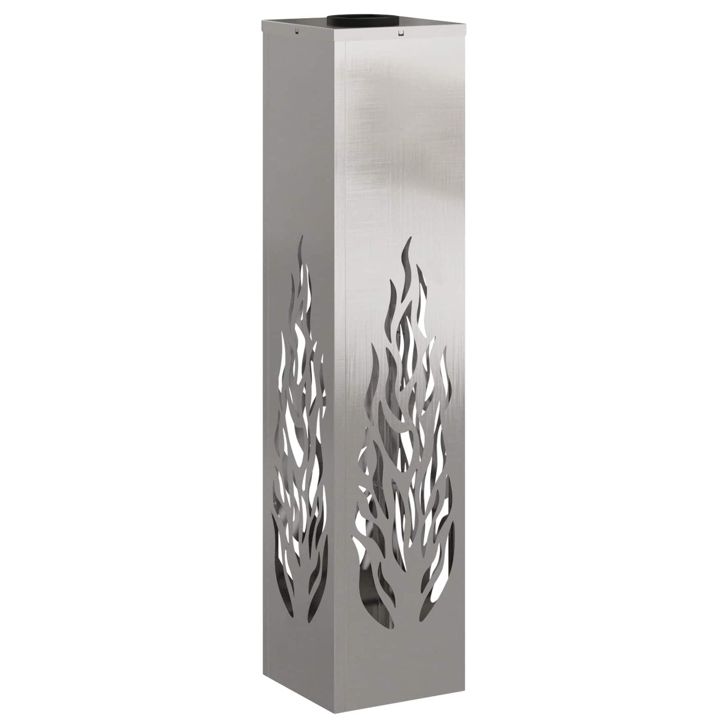 Solar LED Pathway Light 2 pcs Silver Stainless Steel
