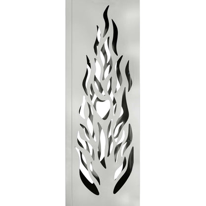 Solar LED Pathway Light 2 pcs Galvanized Galvanized