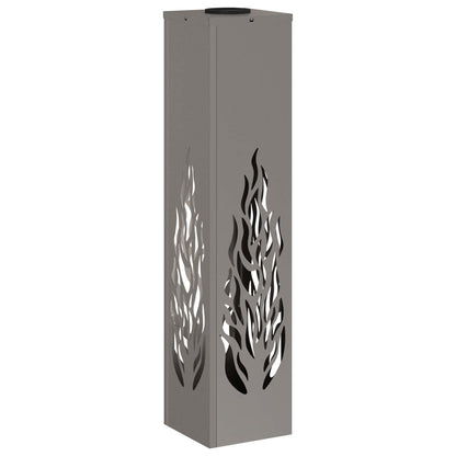 Solar LED Pathway Light 2 pcs Corten Steel Corten Steel