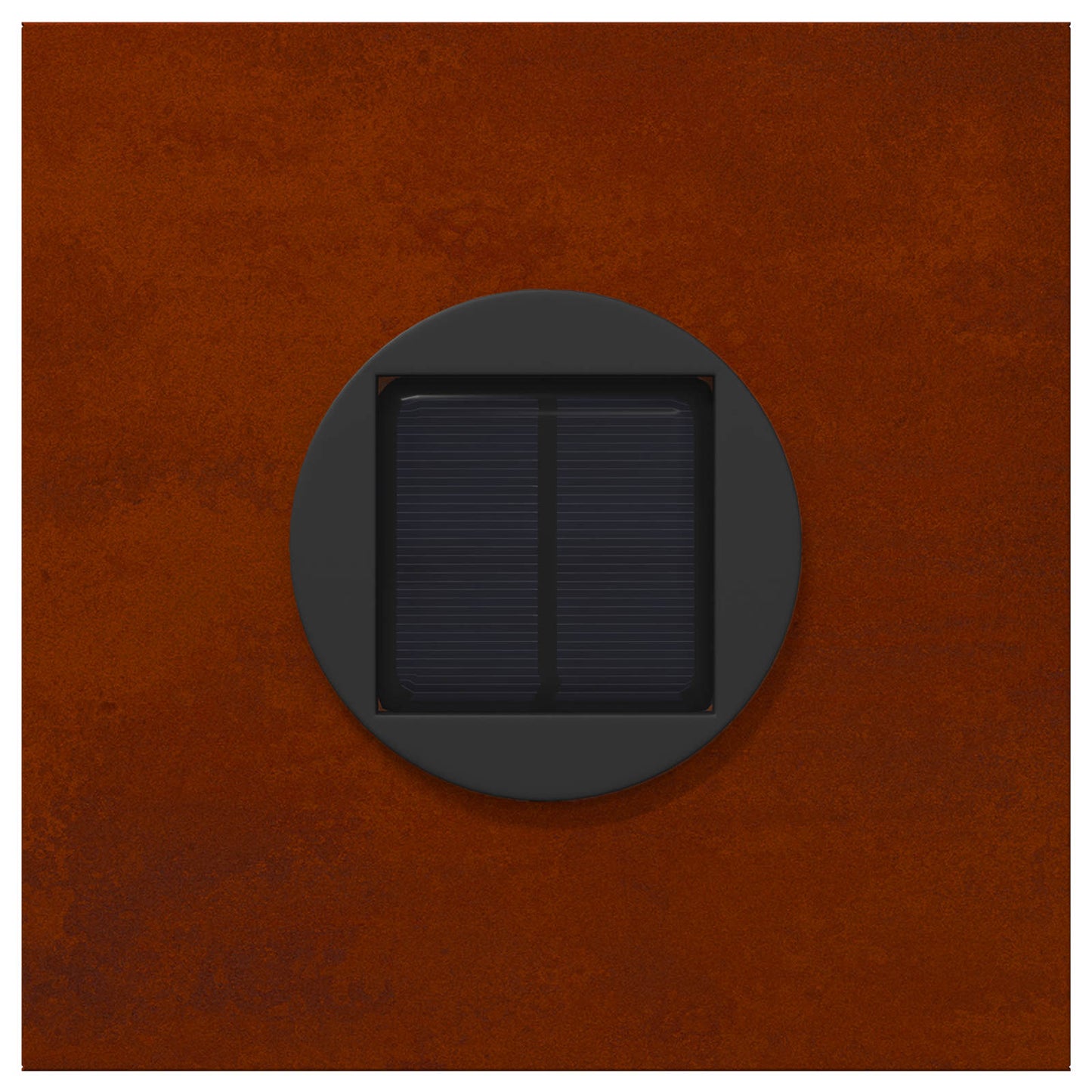 Solar LED Pathway Light 2 pcs Corten Steel Corten Steel