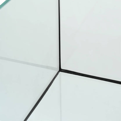 Aquarium with Storage Transparent 30 x 30 x 30 cm Glass