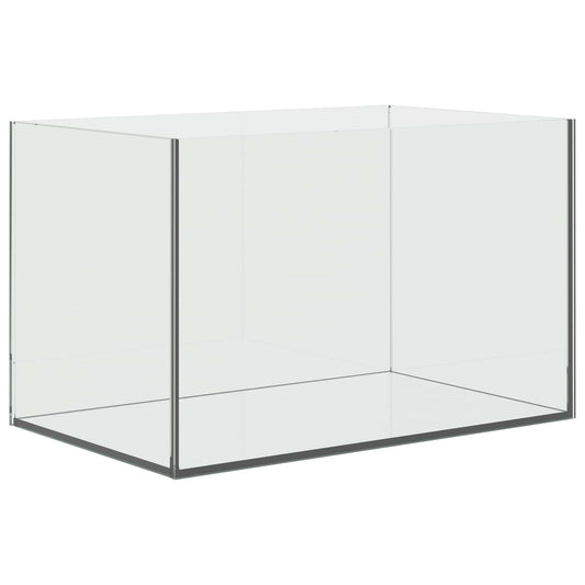 Aquarium with Storage Transparent 40 x 25 x 25 cm Glass