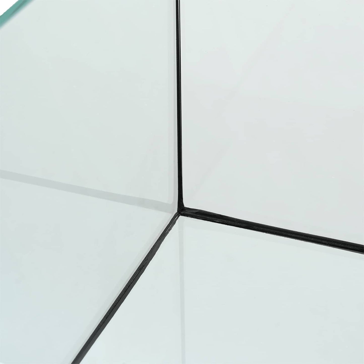 Aquarium with Storage Transparent 80 x 20 x 20 cm Glass