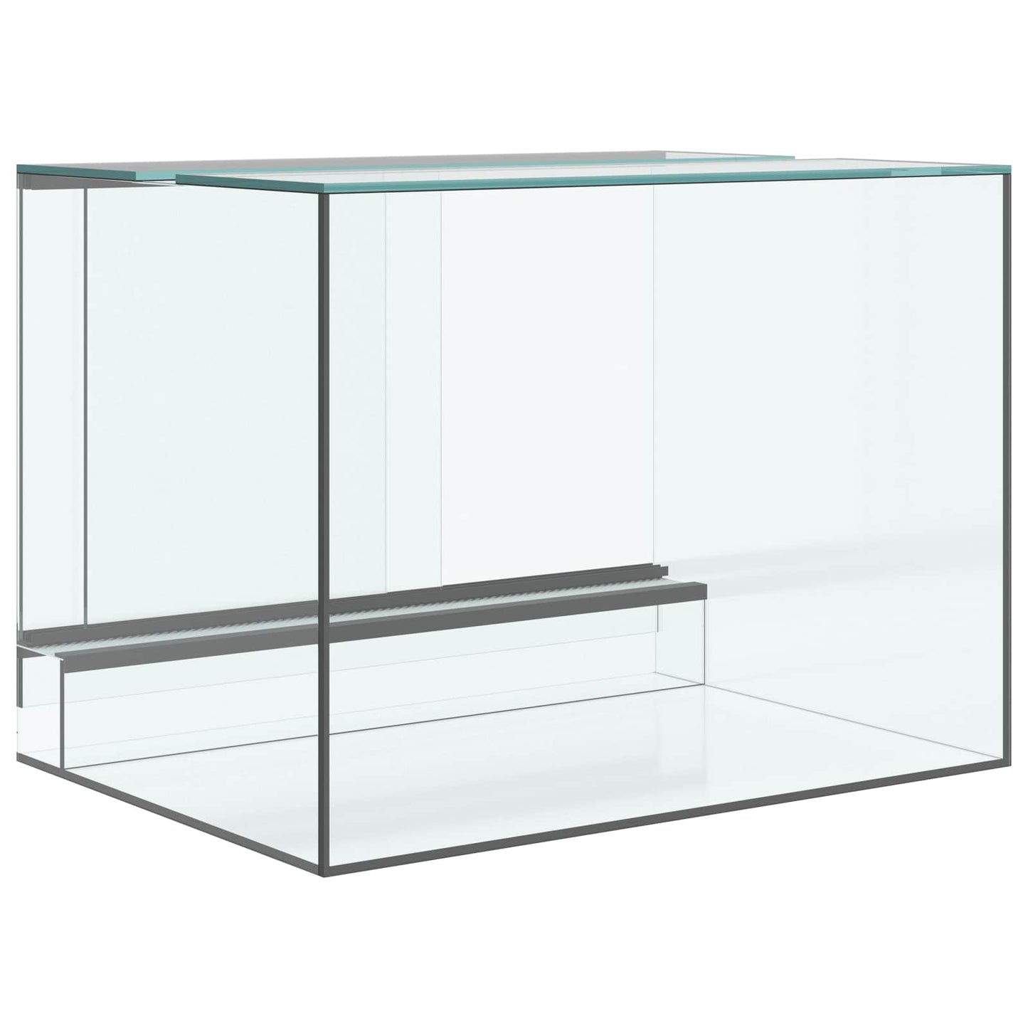 Terrarium with Storage Transparent 40 x 30 x 30 cm Glass