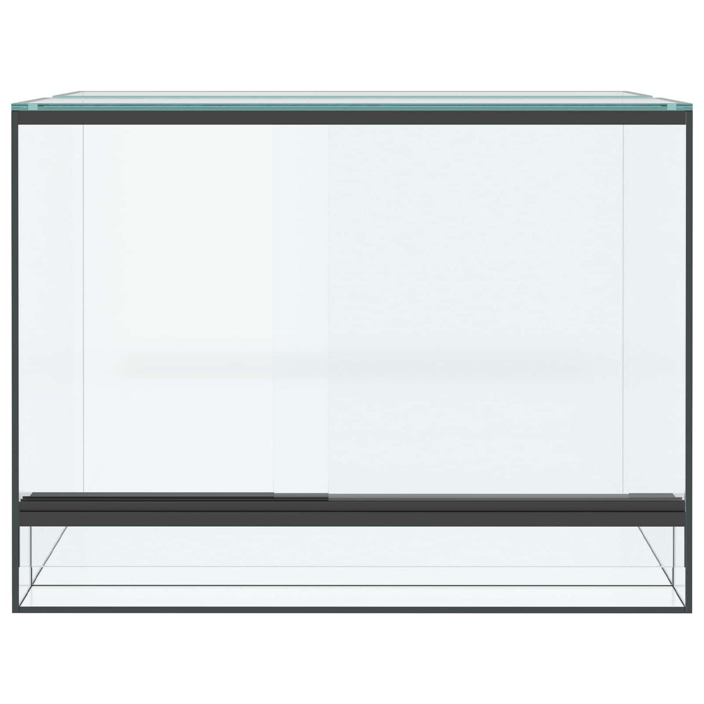 Terrarium with Storage Transparent 40 x 30 x 30 cm Glass