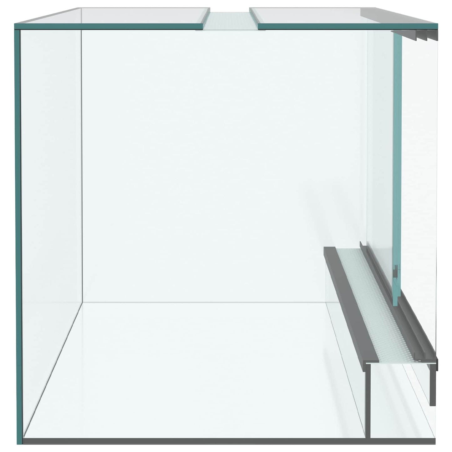 Terrarium with Storage Transparent 40 x 30 x 30 cm Glass