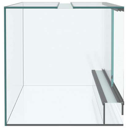 Terrarium with Storage Transparent 40 x 30 x 30 cm Glass