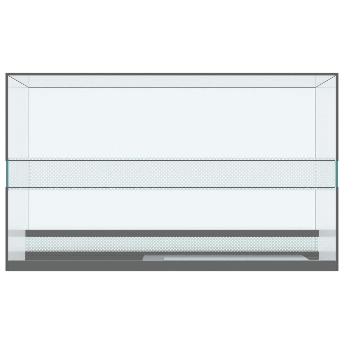 Terrarium with Storage Transparent 50 x 30 x 30 cm Glass