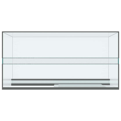 Terrarium with Storage Transparent 80 x 40 x 40 cm Glass