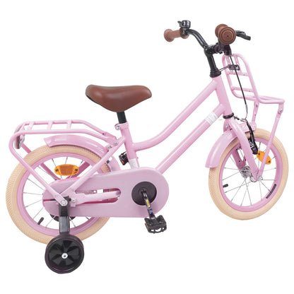Kids Bike 14 Inches for 3-5 Years Old Light Pink