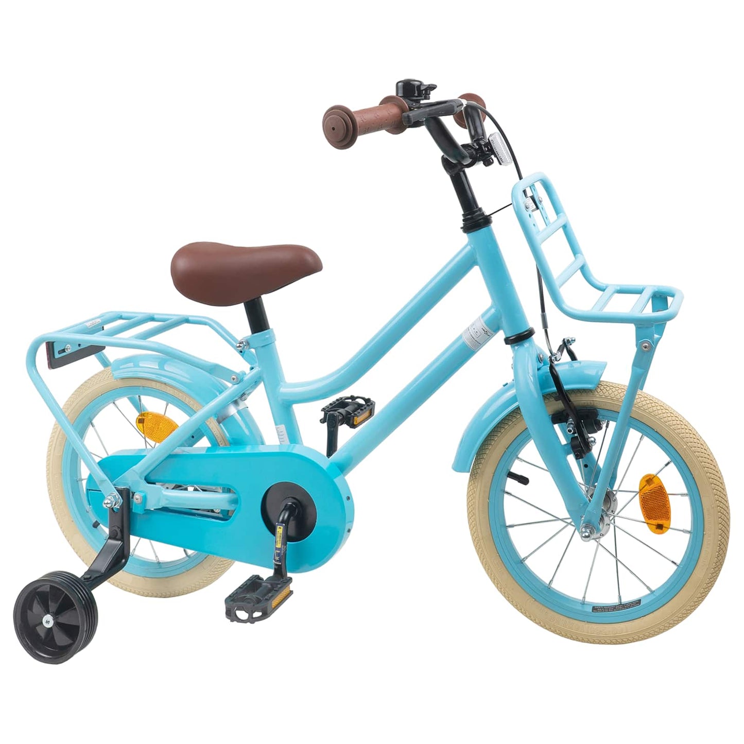 Kids Bike 12 Inches for 2-4 Years Old Light Blue
