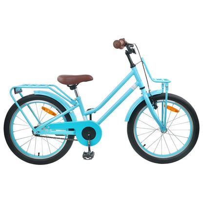Kids Bike 18'' for 5-7 Years Old Light Blue