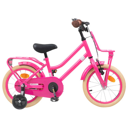 Kids Bike 16 Inches for 4-6 Years Old Dark Pink