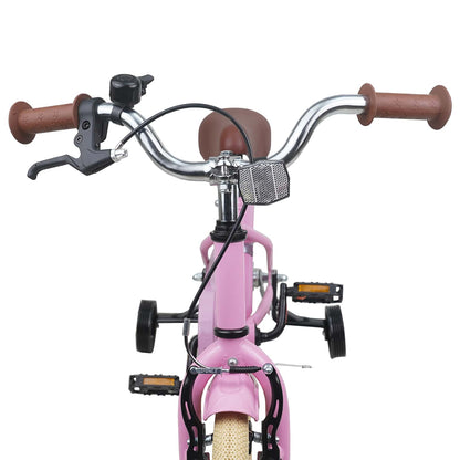Kids Bike 12 Inches for 2-4 Years Old Light Pink