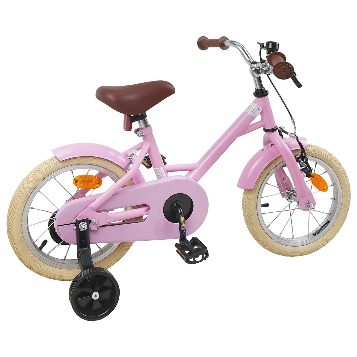 Kids Bike 12 Inches for 2-4 Years Old Light Pink