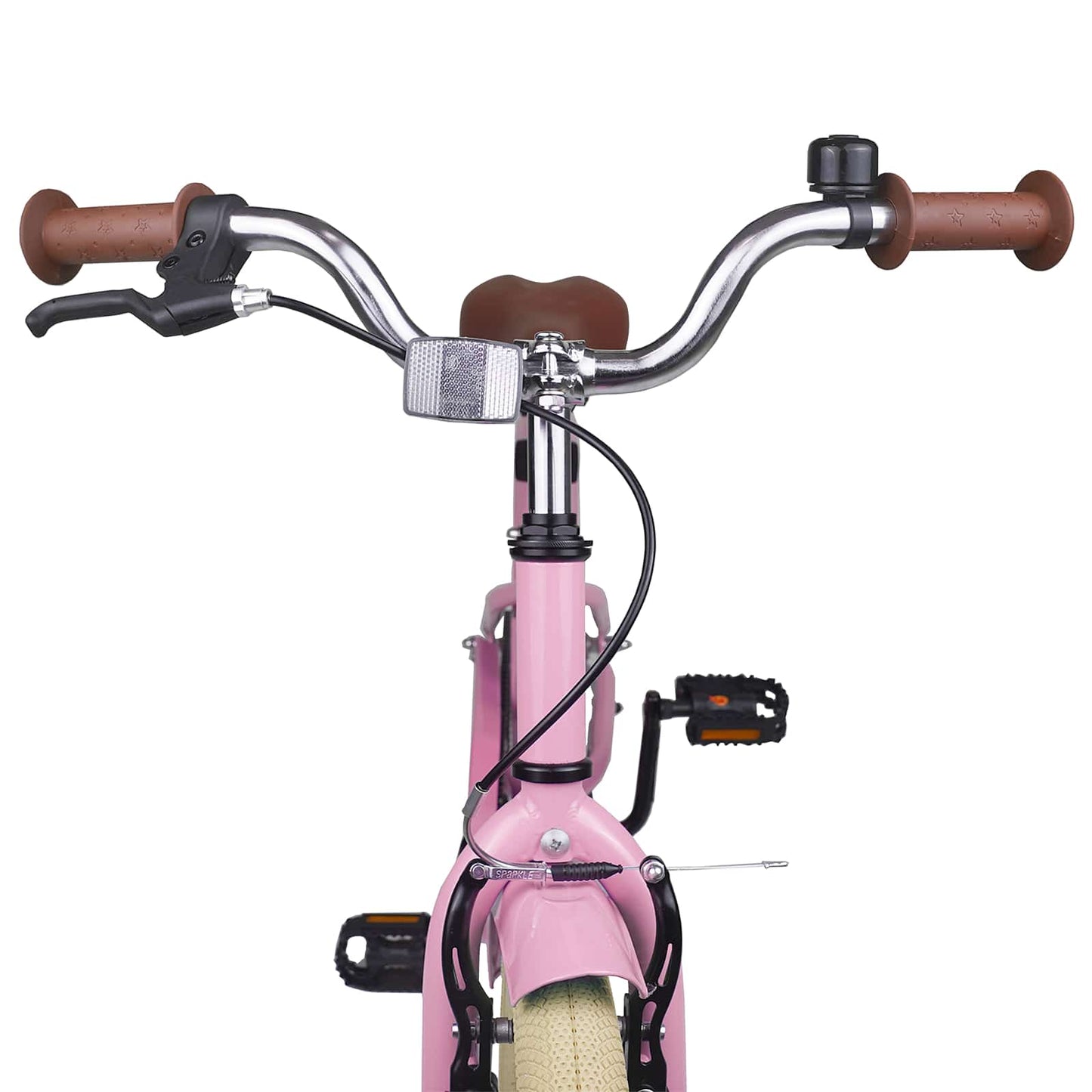 Kids Bike 20 Inches for 6-11 Years Old Light Pink