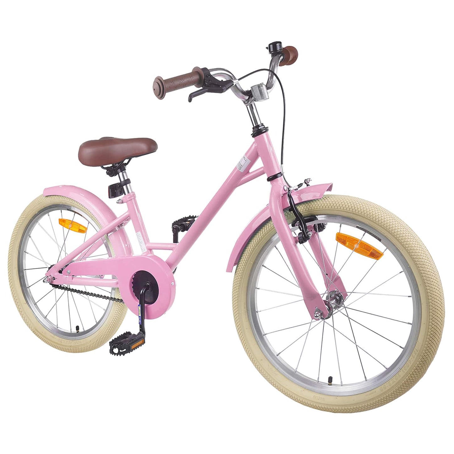 Kids Bike 20 Inches for 6-11 Years Old Light Pink