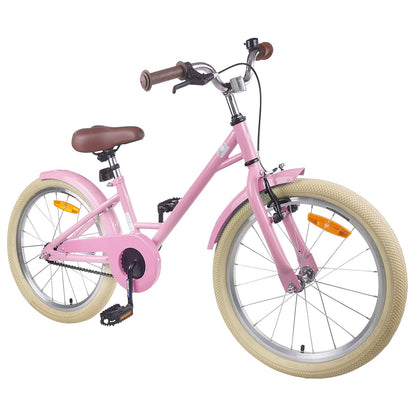 Kids Bike 20 Inches for 6-11 Years Old Light Pink