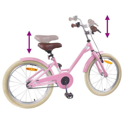 Kids Bike 20 Inches for 6-11 Years Old Light Pink