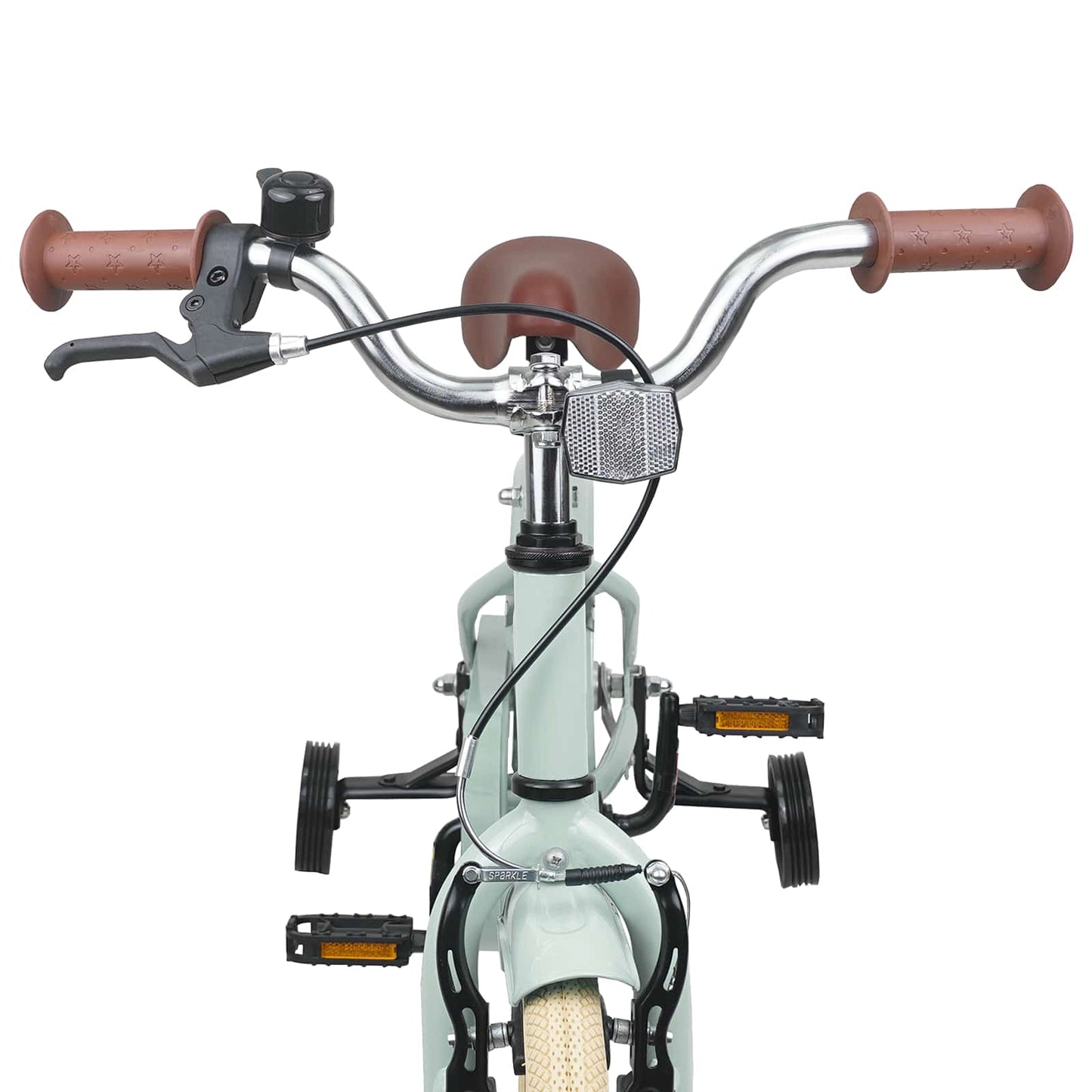 Kids Bike 14 Inches for 3-5 Years Old Light Green