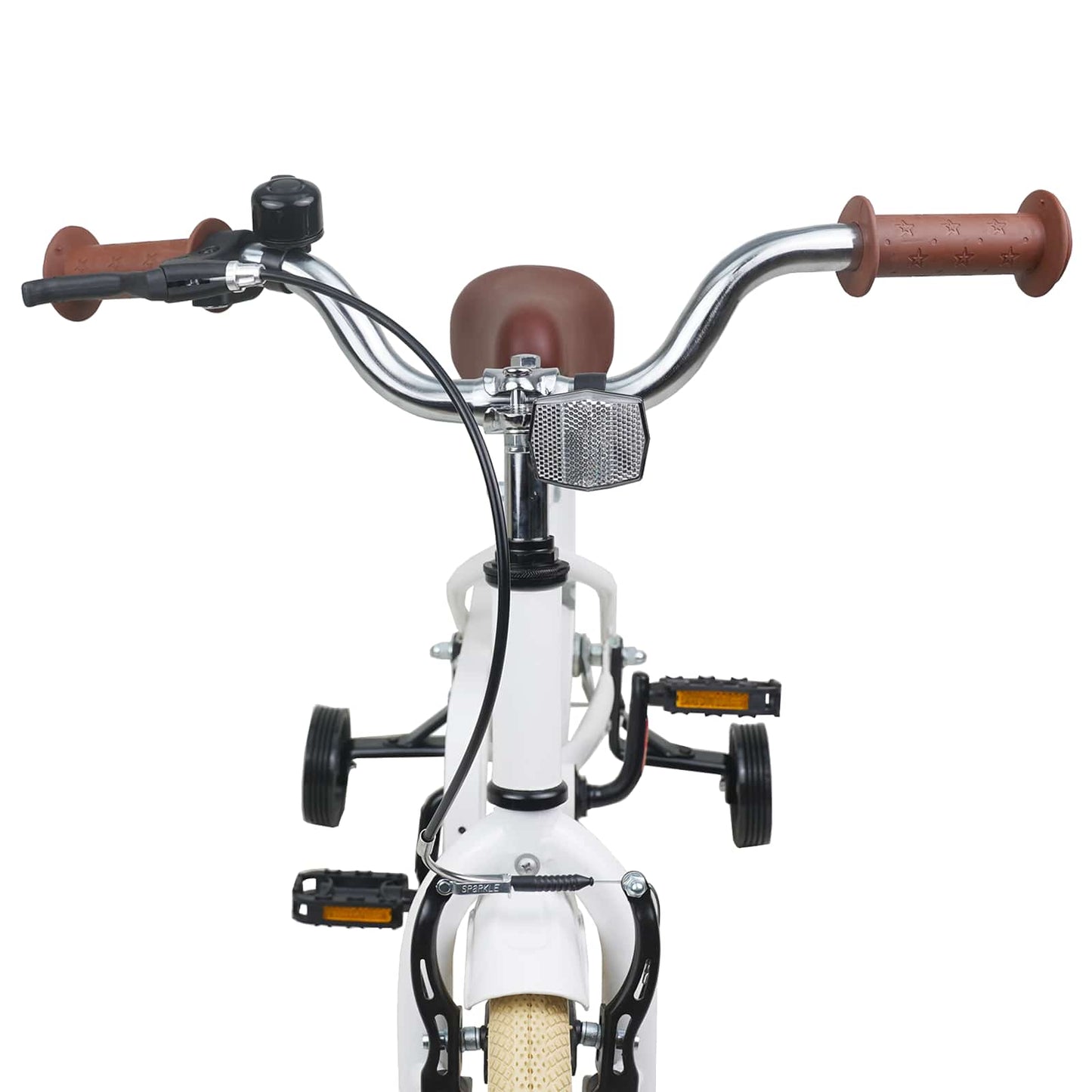 Kids Bike 16 Inches for 4-6 Years Old White