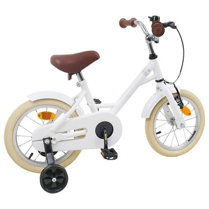 Kids Bike 16 Inches for 4-6 Years Old White