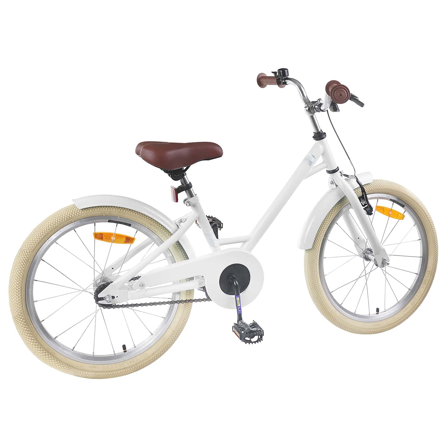 Kids Bike 20 Inches for 6-11 Years Old White