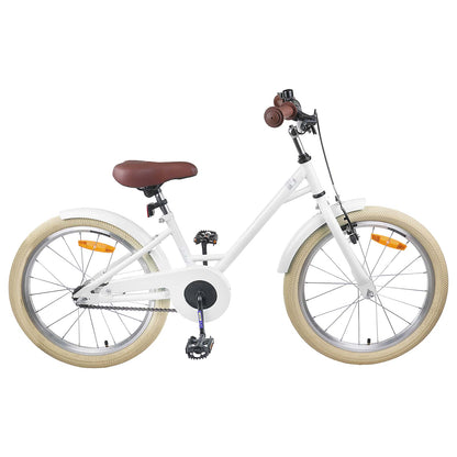 Kids Bike 20 Inches for 6-11 Years Old White