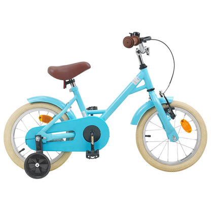 Kids Bike 14 Inches for 3-5 Years Old Light Blue