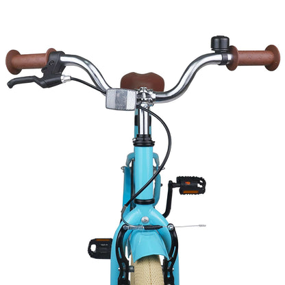 Kids Bike 18 Inches for 5-7 Years Old Light Blue