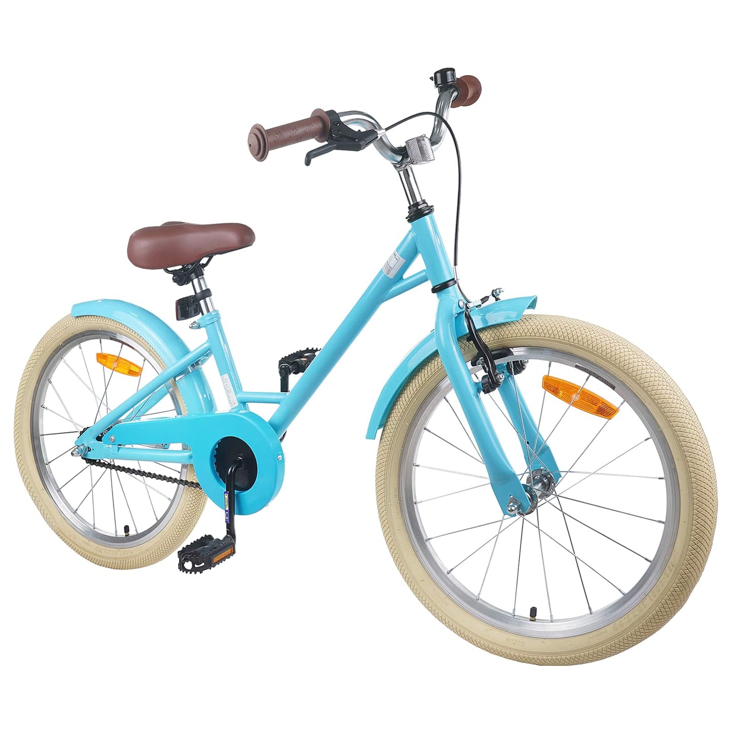 Kids Bike 18 Inches for 5-7 Years Old Light Blue