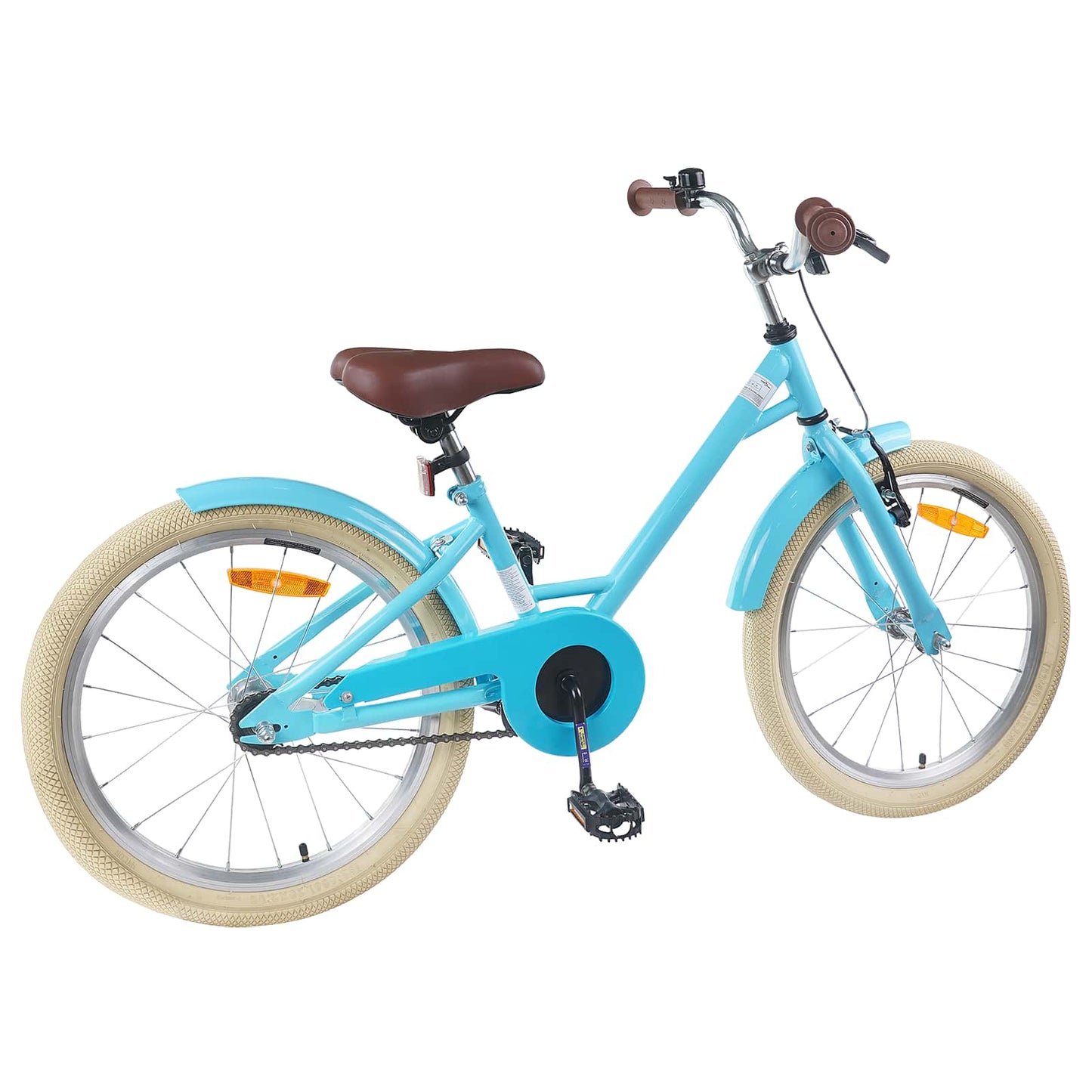 Kids Bike 18 Inches for 5-7 Years Old Light Blue