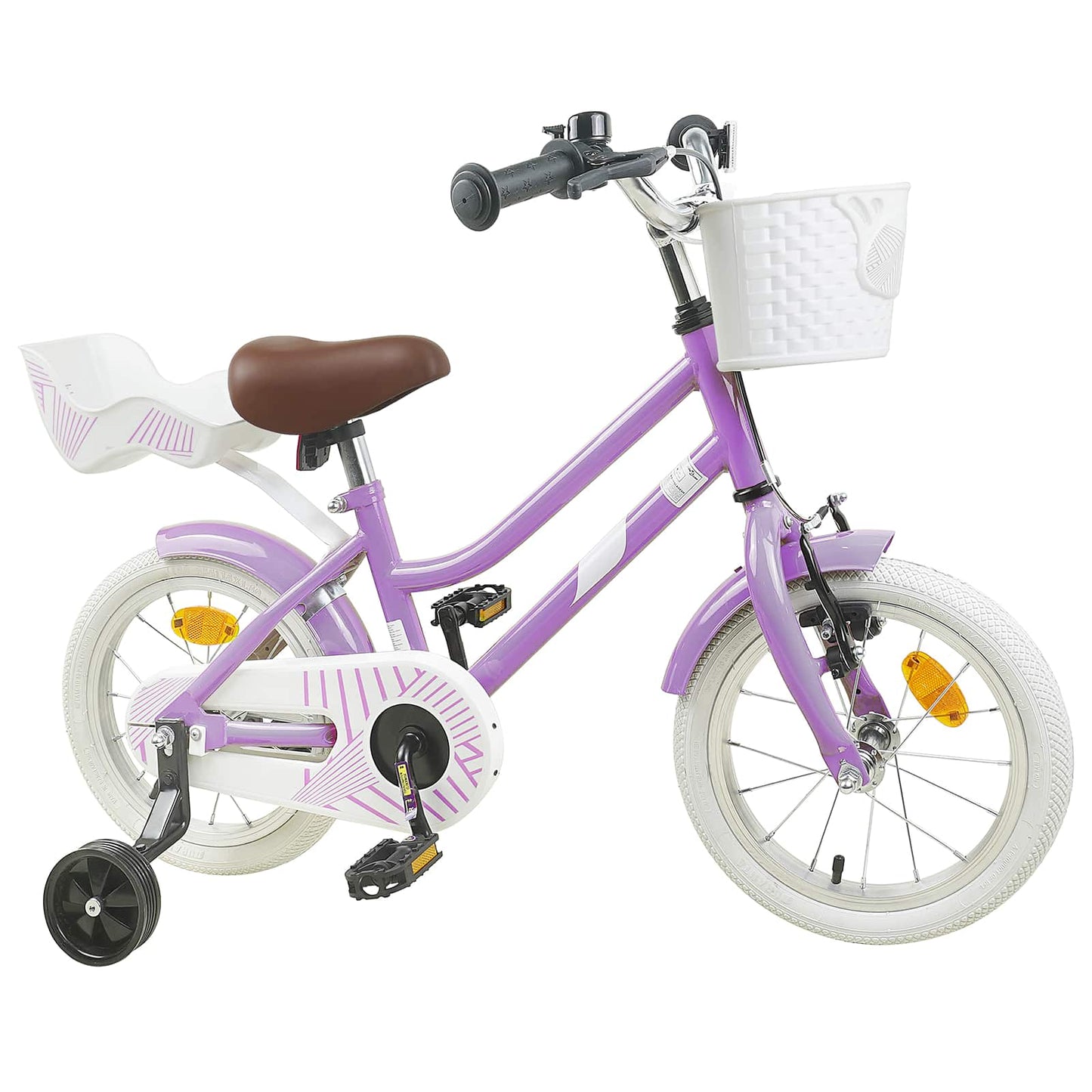Kids Bike 16 Inches for 4-6 Years Old Purple