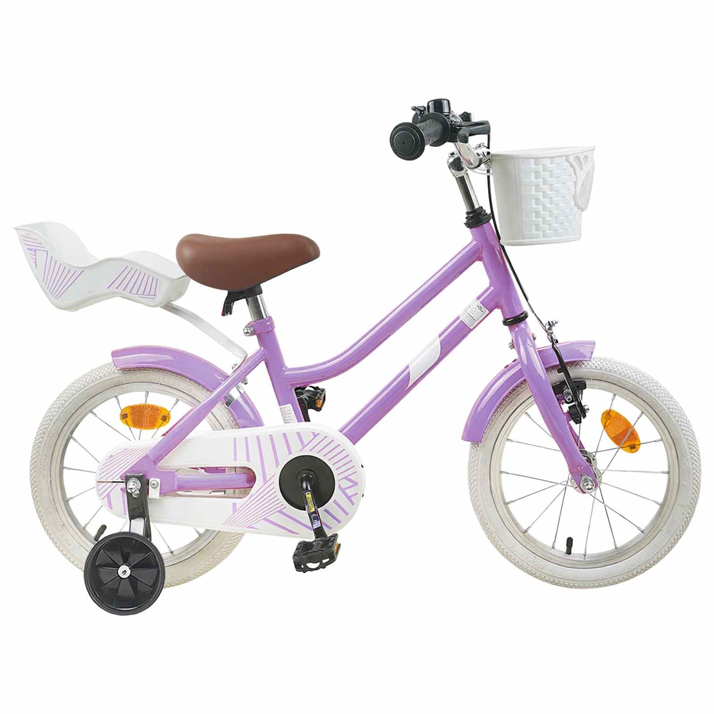 Kids Bike 16 Inches for 4-6 Years Old Purple