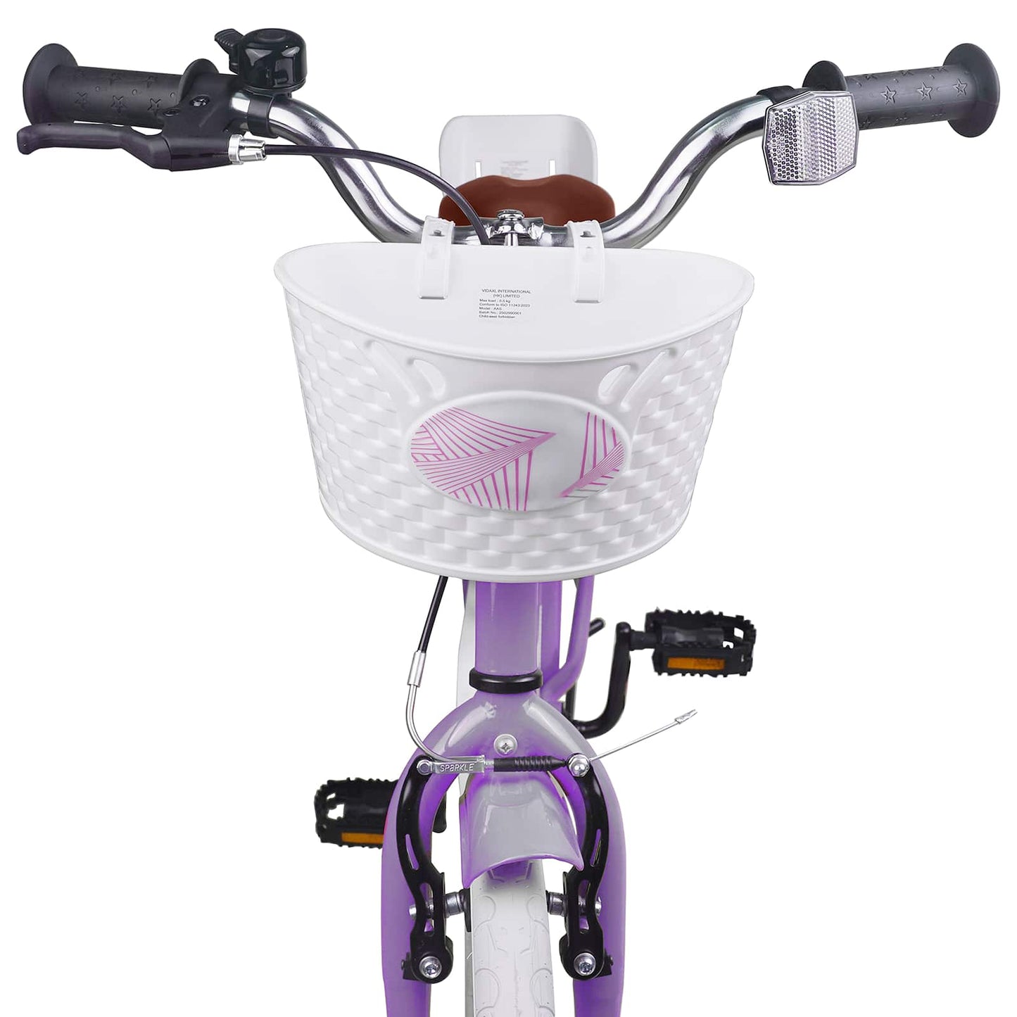Kids Bike 18 Inches for 5-7 Years Old Purple