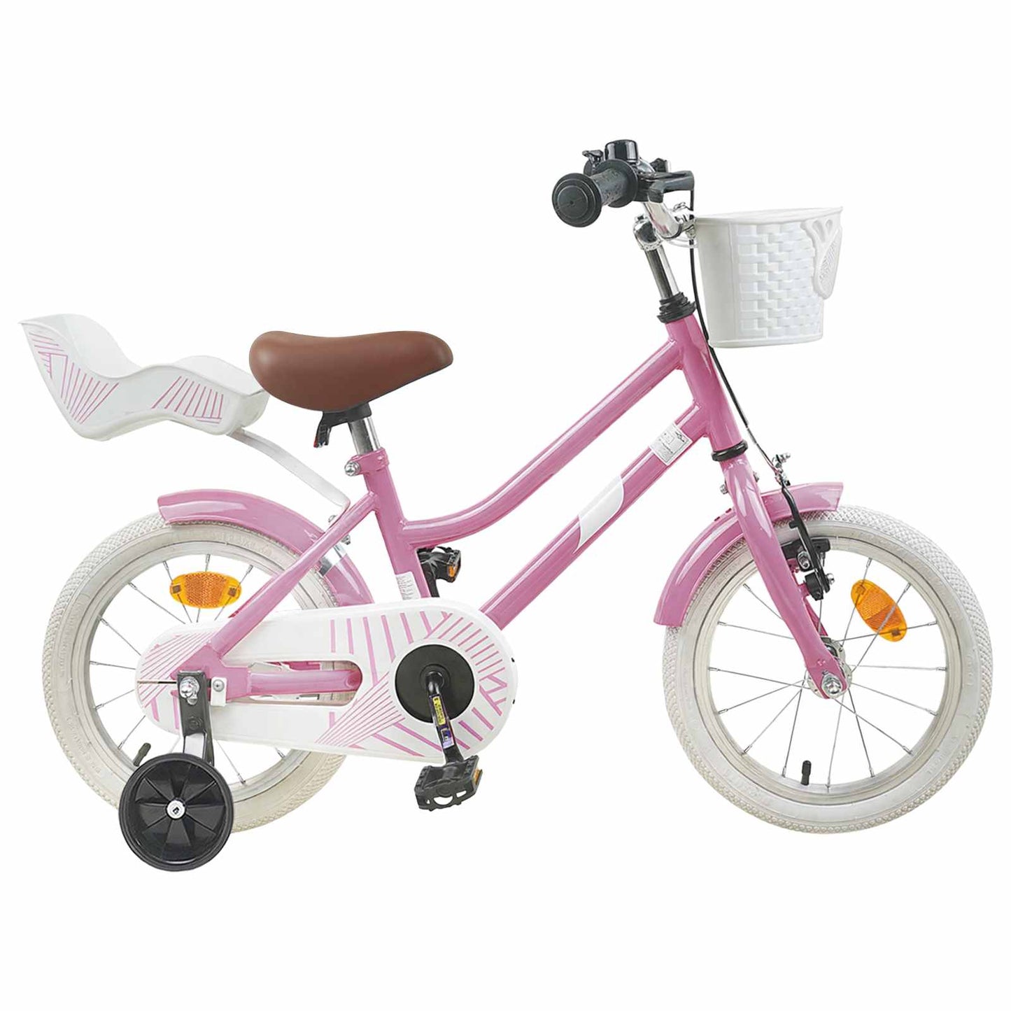 Kids Bike 16 Inches for 4-6 Years Old Light Pink