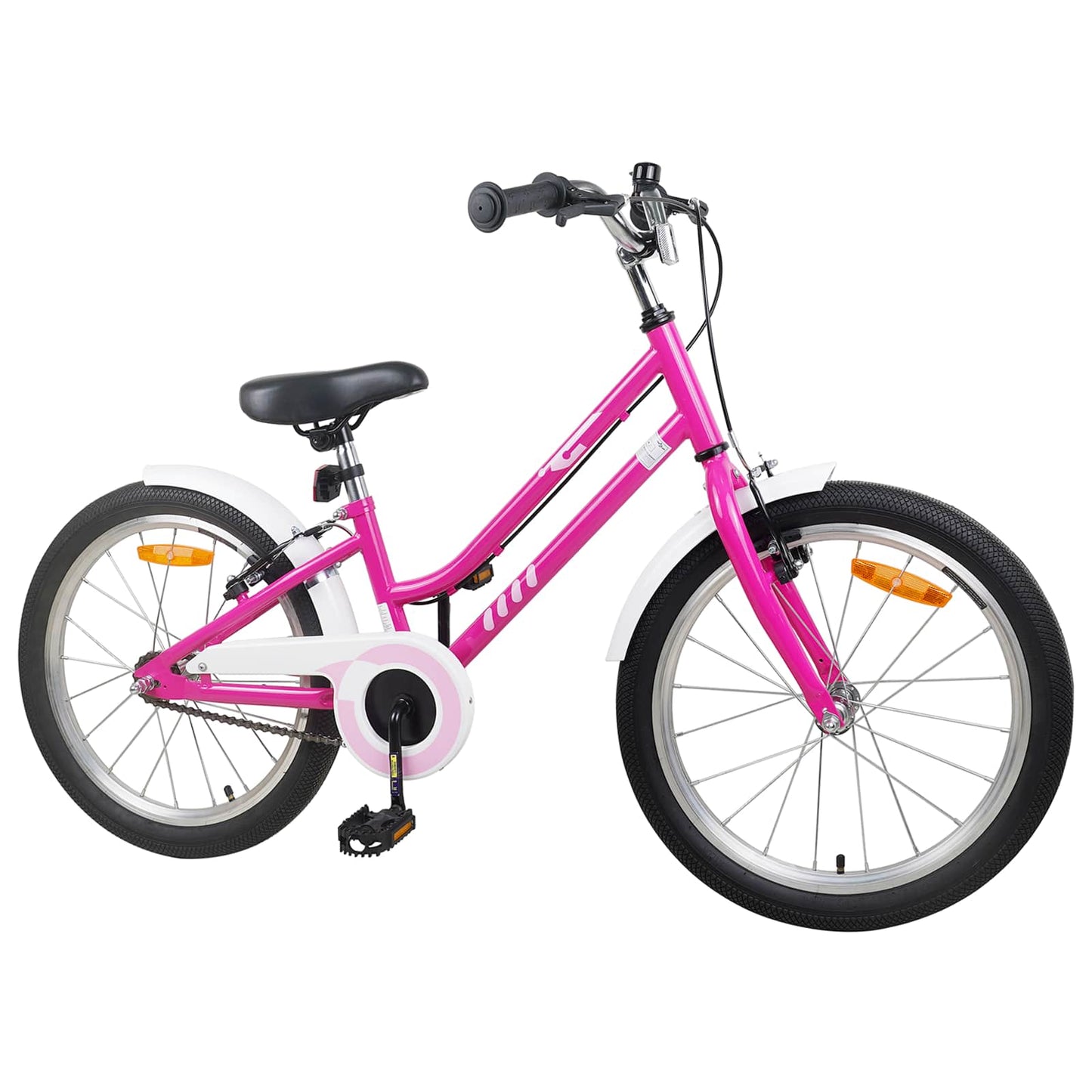 Kids Bike 20 Inches for 6-11 Years Old Pink White