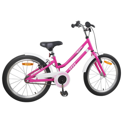 Kids Bike 20 Inches for 6-11 Years Old Pink White