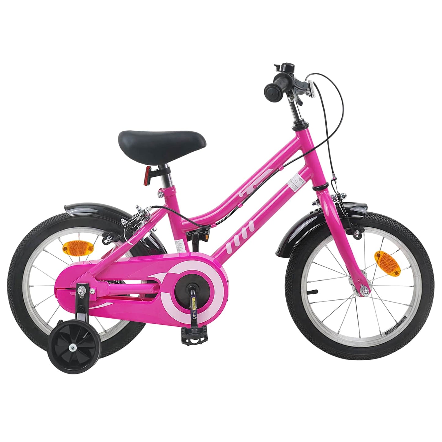 Kids Bike 16 Inches for 4-6 Years Old Pink Black