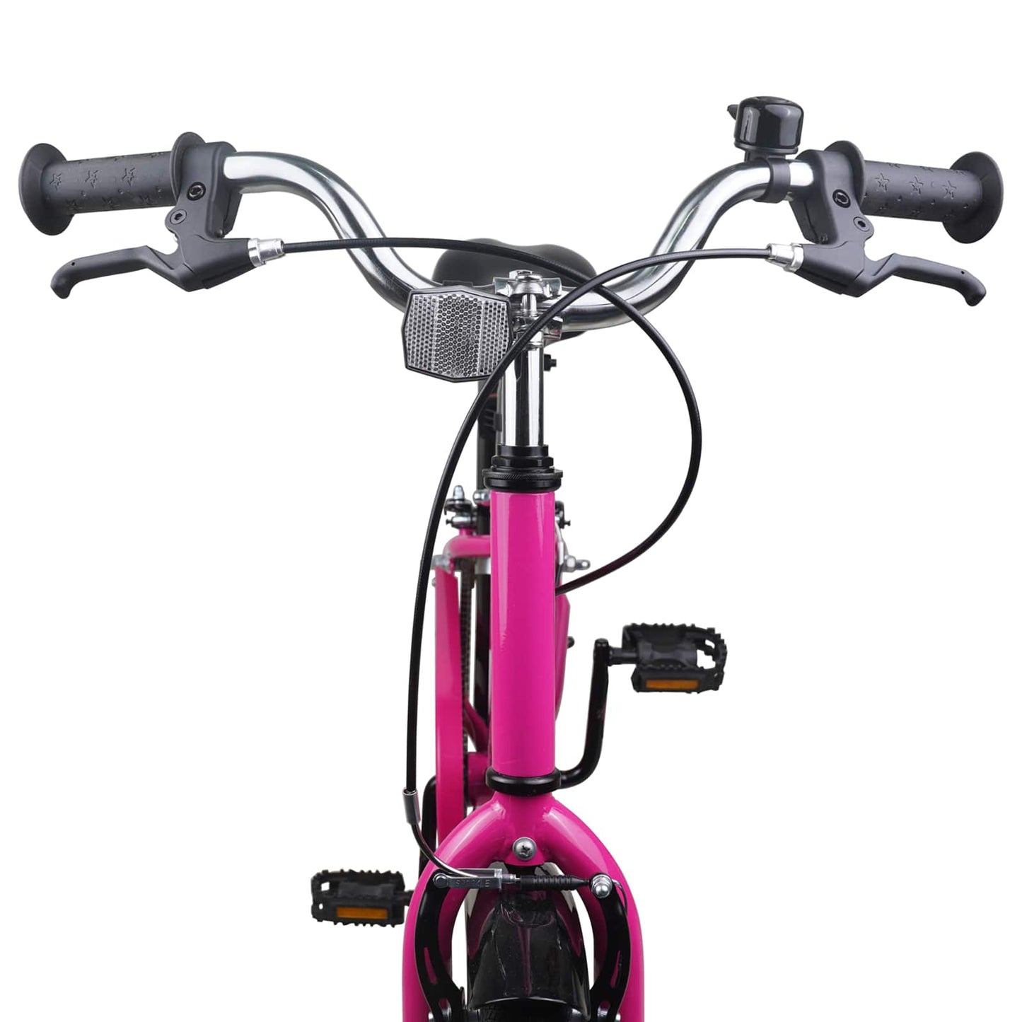 Kids Bike 22 Inches for 7-12 Years Old Pink Black
