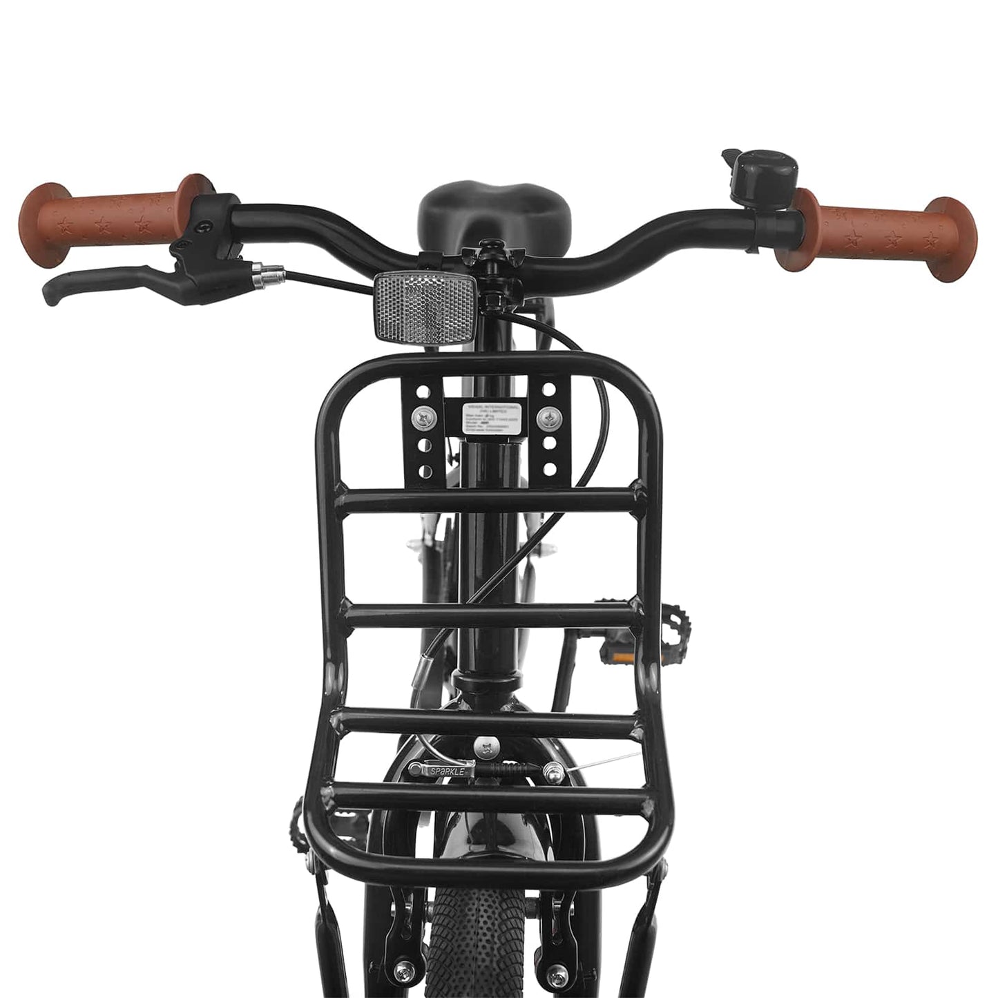 Kids Bike 22 Inches for 7-12 Years Old Black