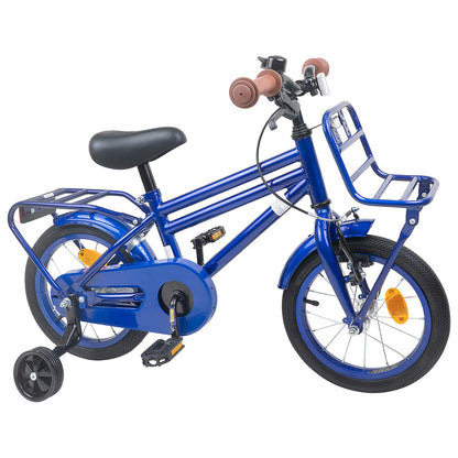Kids Bike 14 Inches for 3-5 Years Old Dark Blue