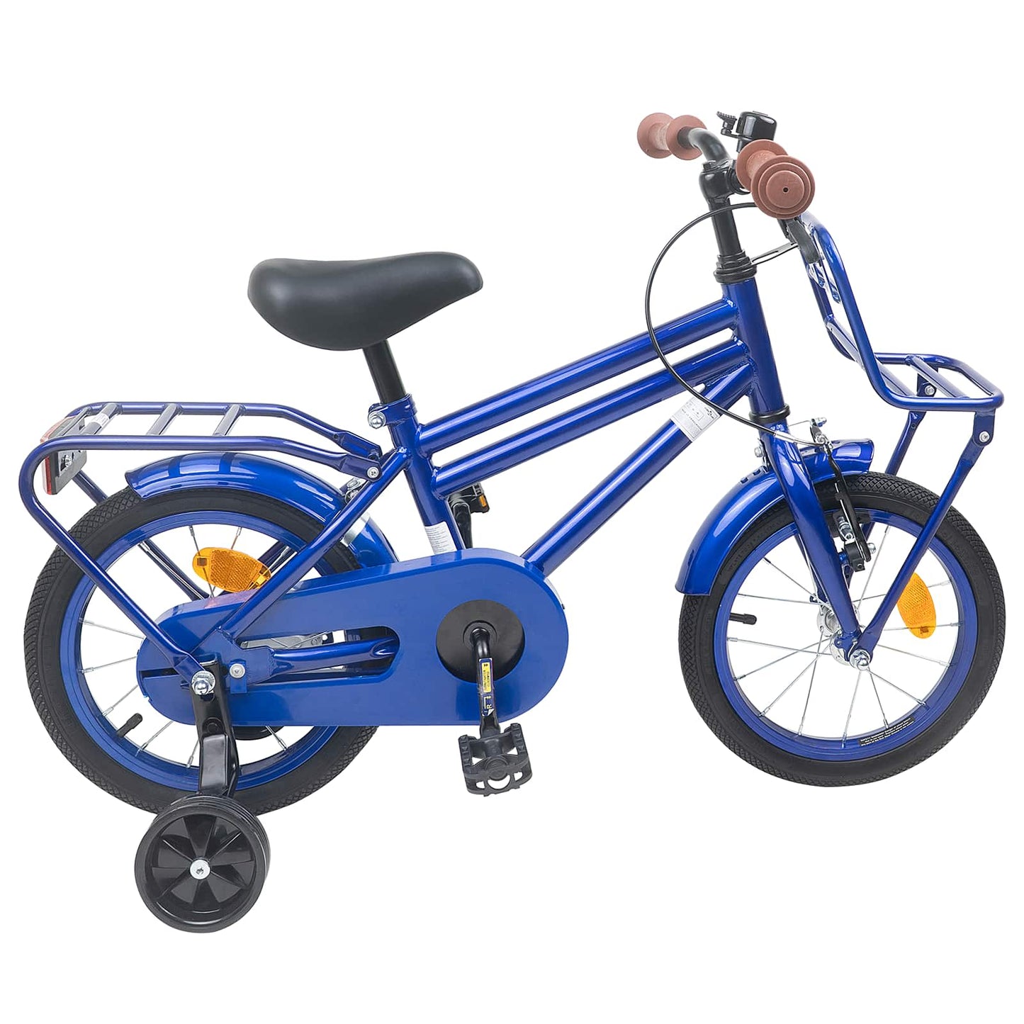 Kids Bike 14 Inches for 3-5 Years Old Dark Blue