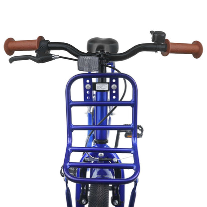Kids Bike 22 Inches for 7-12 Years Old Dark Blue