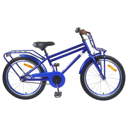 Kids Bike 22 Inches for 7-12 Years Old Dark Blue