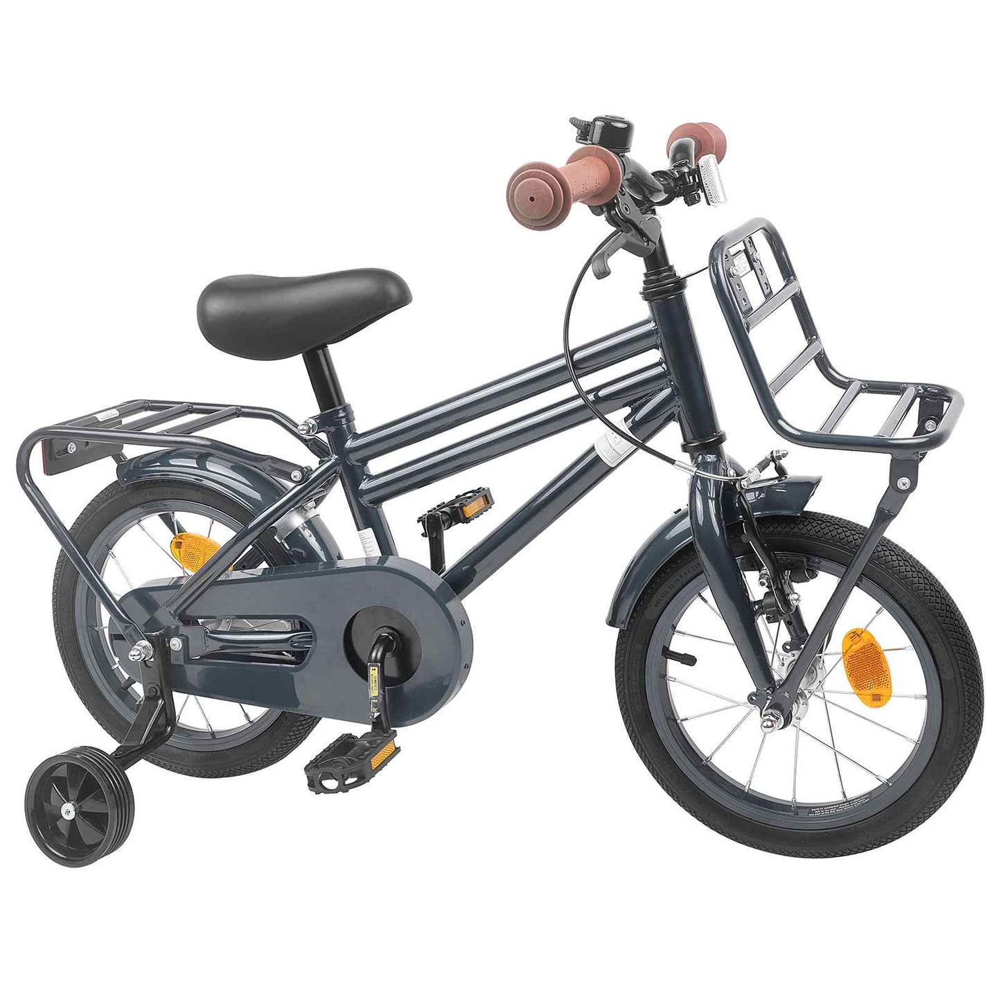 Kids Bike 16 Inches for 4-6 Years Old Dark Grey