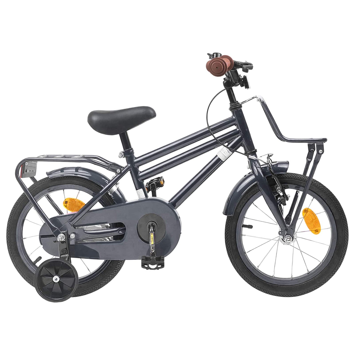 Kids Bike 16 Inches for 4-6 Years Old Dark Grey