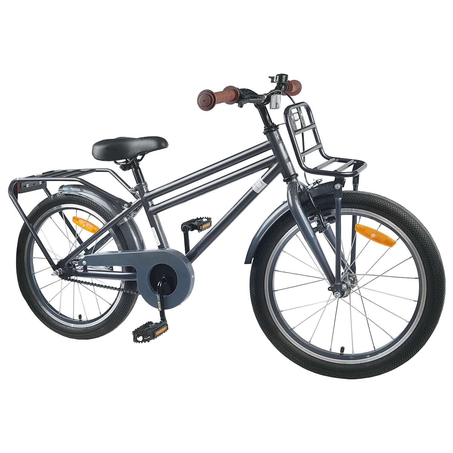 Kids Bike 20 Inches for 6-11 Years Old Dark Grey