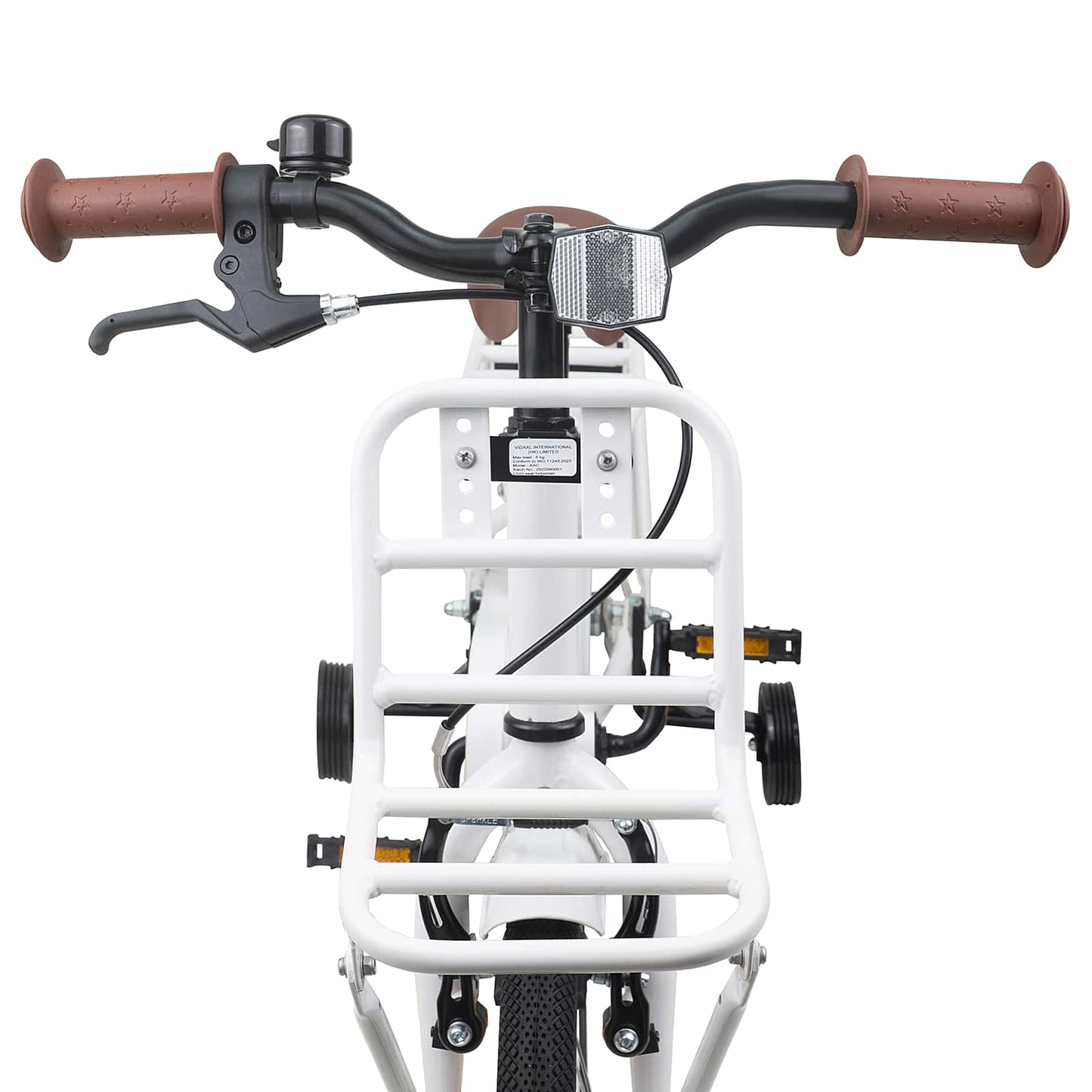 Kids Bike 12 Inches for 2-4 Years Old White